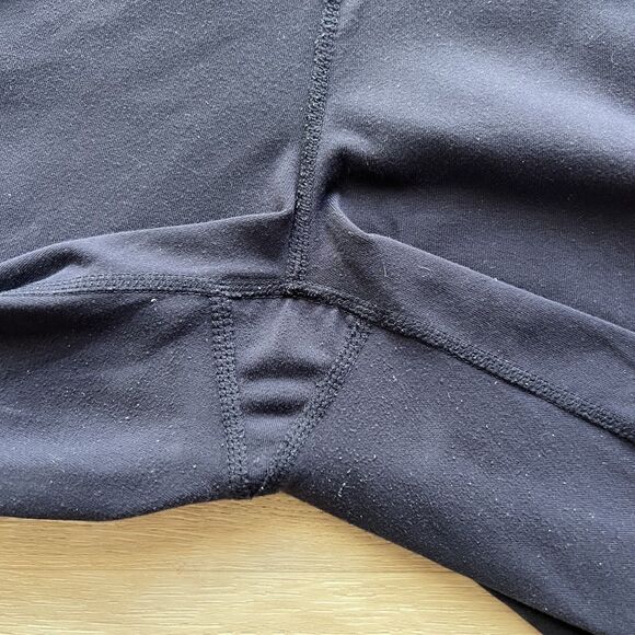 Athleta Cropped Leggings Blue-Size S - Picture 5 of 5